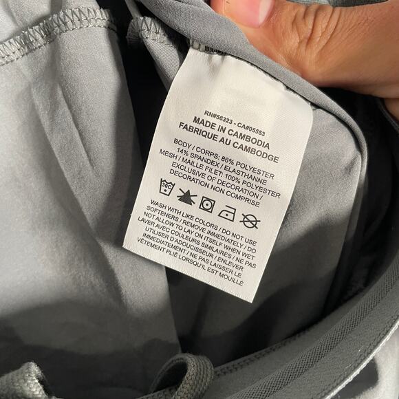 2XL XXL Nike Pro Flex Vent Max 8" Shorts Training Dri-FIT DM5950-084 Gray Men - Picture 6 of 9